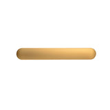BELWITH KEELER Anders Handle Cabinet Pulls in Brushed Golden Brass 128mm B078790-BGB Front View
