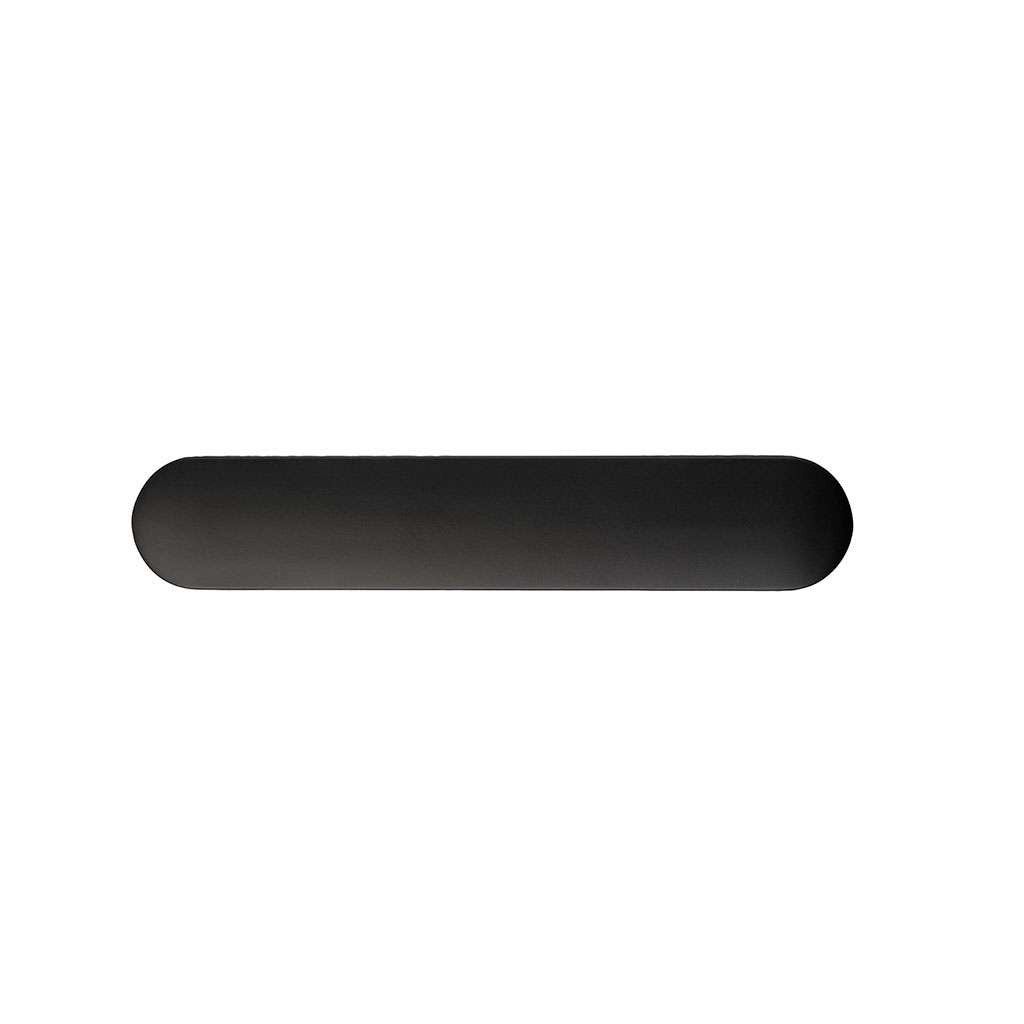 BELWITH KEELER Anders Handle Cabinet Pulls in Matte Black 96mm B078789-MB Front View