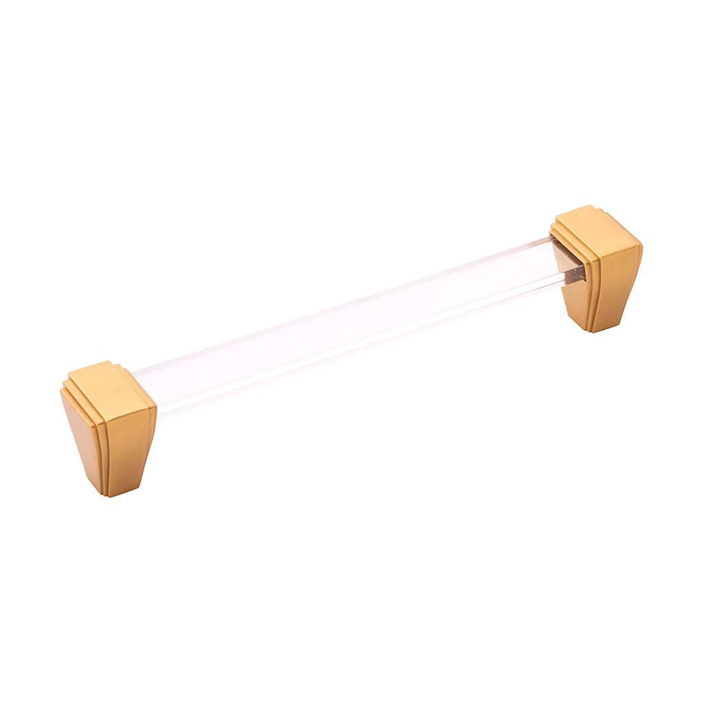 BELWITH KEELER Belleclaire Cabinet Handle Pull in Brushed Golden Brass 160mm B077505-BGB