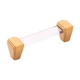BELWITH KEELER Belleclaire Cabinet Handle Pull in Brushed Golden Brass 96mm B077503-BGB