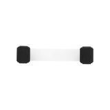 BELWITH KEELER Belleclaire Cabinet Handle Pull in Matte Black 96mm B077503-MB Front View