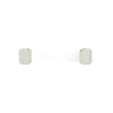BELWITH KEELER Belleclaire Cabinet Handle Pull in Polished Nickel 96mm B077503-14 Front View