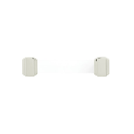 BELWITH KEELER Belleclaire Cabinet Handle Pull in Polished Nickel 96mm B077503-14 Front View