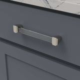 BELWITH KEELER Belleclaire Cabinet Handle Pull in Satin Nickel 160mm B077505-SN Mounted