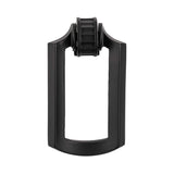 Belwith Keeler Bijou Astoria 3-1/8" Long Pendant Pull in Matte Black B056405-MB Front View