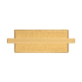 Belwith Keeler Bijou Ember Cabinet Handle Pull in Brushed Golden Brass 3" B056431-BGB Front View