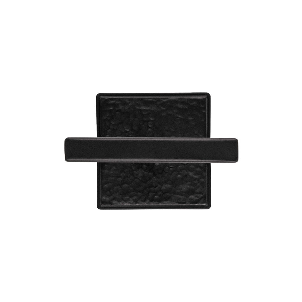 Belwith Keeler Bijou Ember Cabinet Handle Pull in Matte Black 1" B056428-MB Front View