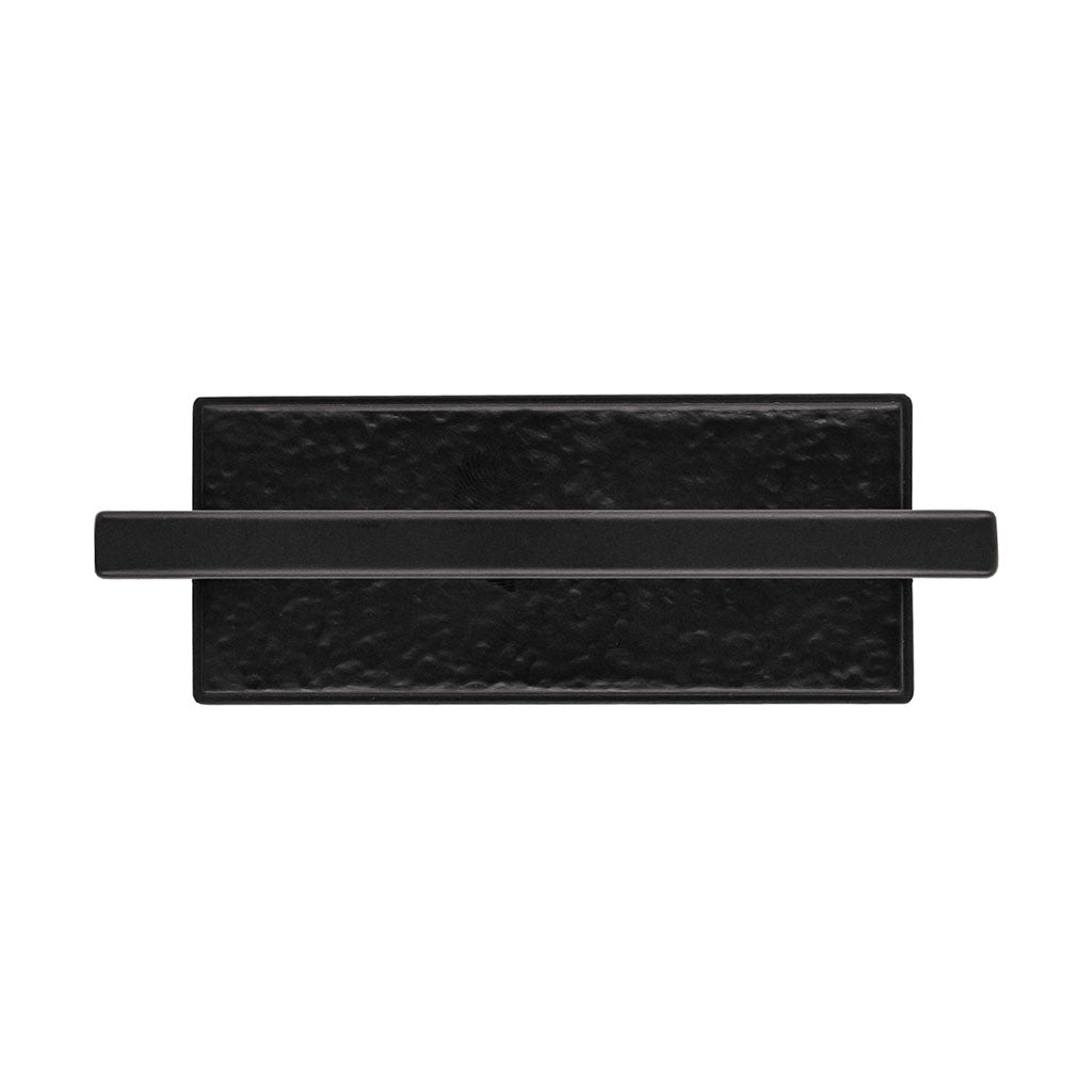 Belwith Keeler Bijou Ember Cabinet Handle Pull in Matte Black 3" B056431-MB Front View