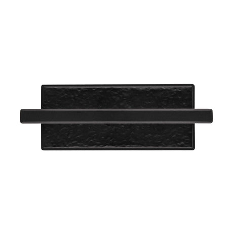 Belwith Keeler Bijou Ember Cabinet Handle Pull in Matte Black 3" B056431-MB Front View