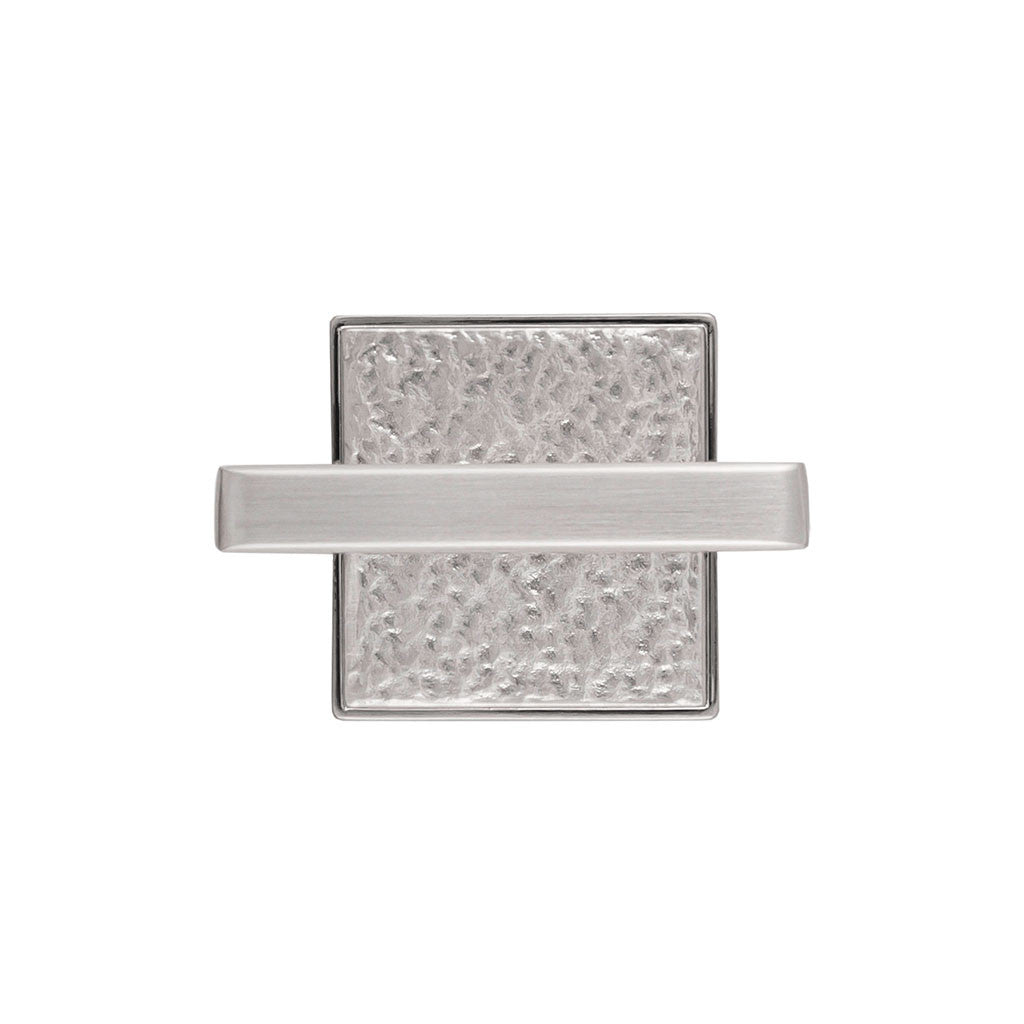 Belwith Keeler Bijou Ember Cabinet Handle Pull in Satin Nickel 1" B056428-SN Front View