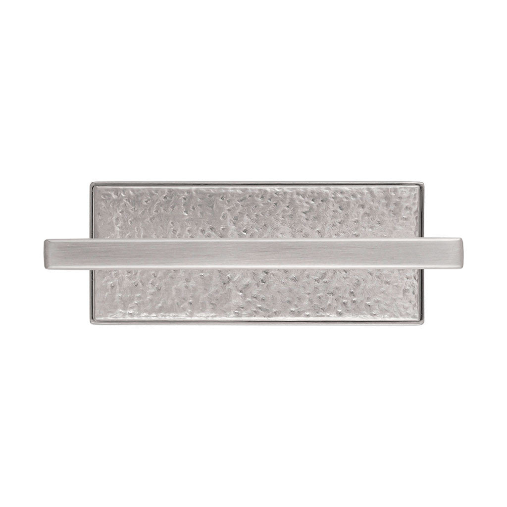 Belwith Keeler Bijou Ember Cabinet Handle Pull in Satin Nickel 3" B056431-SN Front View