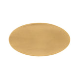 Belwith Keeker Bijou Grata 7/8" Centers Handle Pull in Brushed Golden Brass B078768-BGB Front View
