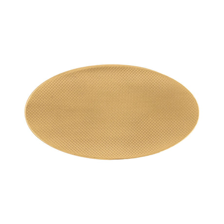 Belwith Keeker Bijou Grata 7/8" Centers Handle Pull in Brushed Golden Brass B078768-BGB Front View