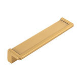 Belwith Keeler Bijou Linea 3" Centers Cabinet Handle Pull in Brushed Golden Brass 5" Long B056013-BGB
