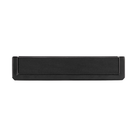 Belwith Keeler Bijou Linea 3" Centers Cabinet Handle Pull in Matte Black 5" Long B056013-MB Front View
