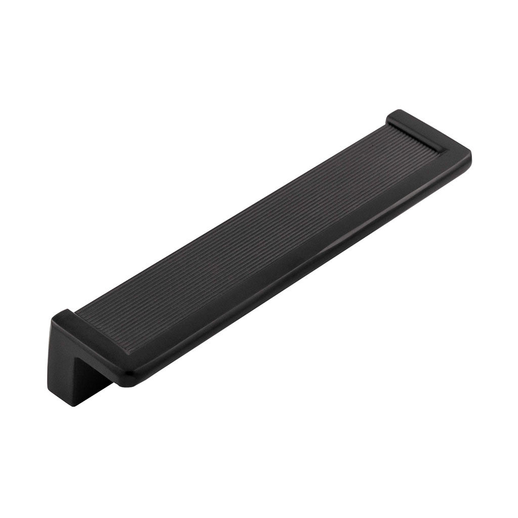 Belwith Keeler Bijou Linea 3" Centers Cabinet Handle Pull in Matte Black 5" Long B056013-MB