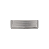 Belwith Keeler Bijou Linea 3" Centers Cabinet Handle Pull in Satin Nickel 3-1/2" B056060-SN Front View