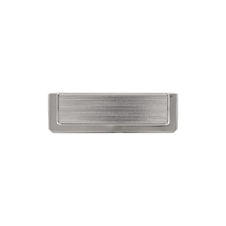Belwith Keeler Bijou Linea 3" Centers Cabinet Handle Pull in Satin Nickel 3-1/2" B056060-SN Front View