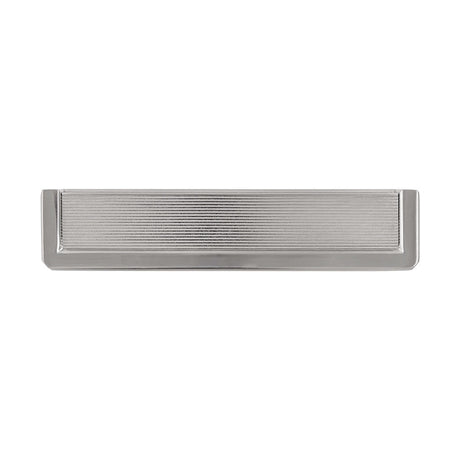 Belwith Keeler Bijou Linea 3" Centers Cabinet Handle Pull in Satin Nickel 5" B056013-SN Front View