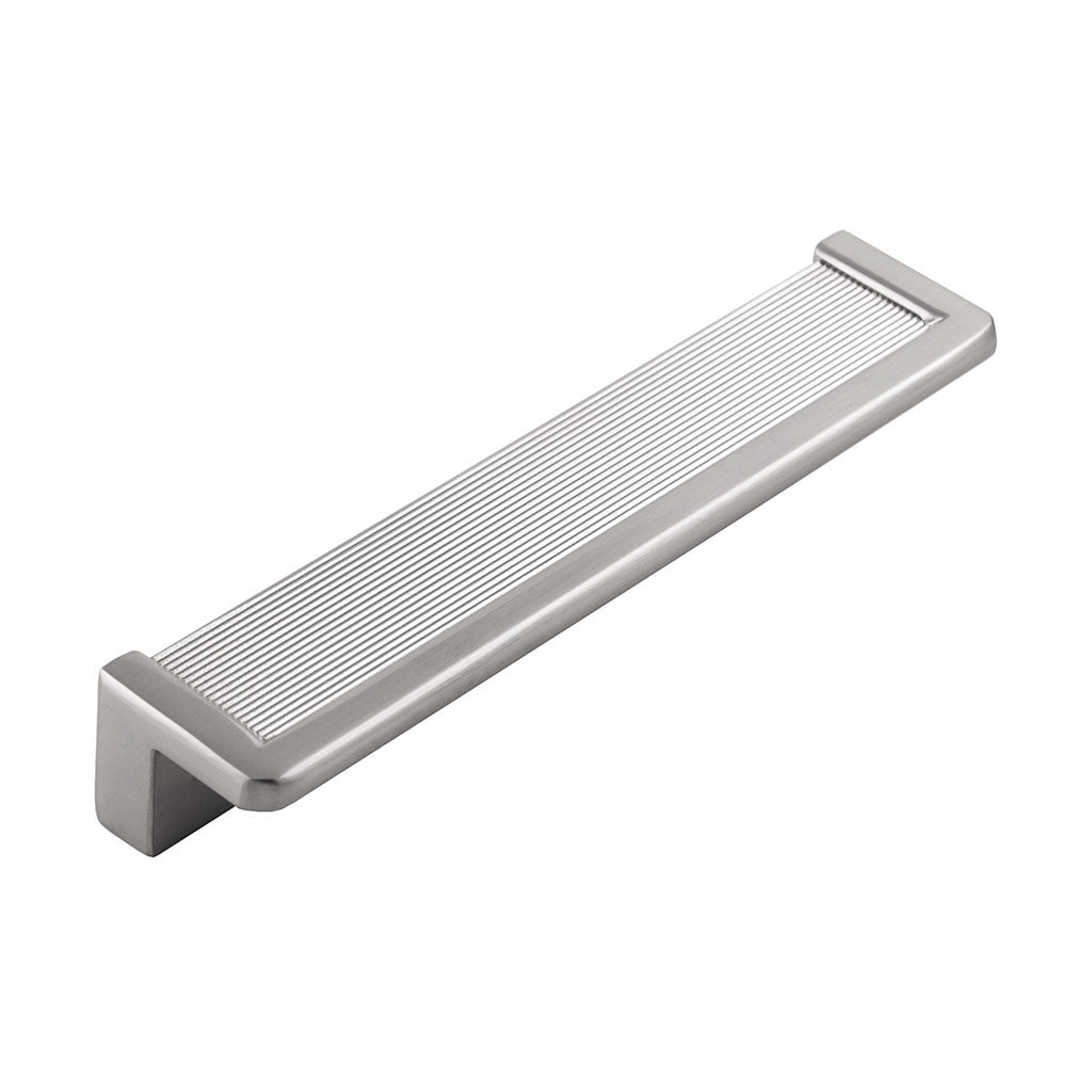 Belwith Keeler Bijou Linea 3" Centers Cabinet Handle Pull in Satin Nickel 5" B056013-SN