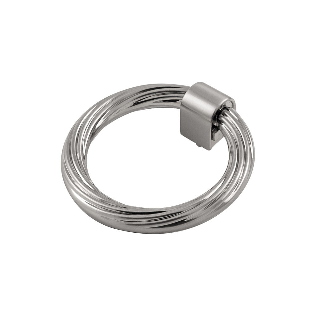 Belwith Keeler Bijou Sybil 2-3/4" Diameter Ring Pull in Satin Nickel B076986-SN