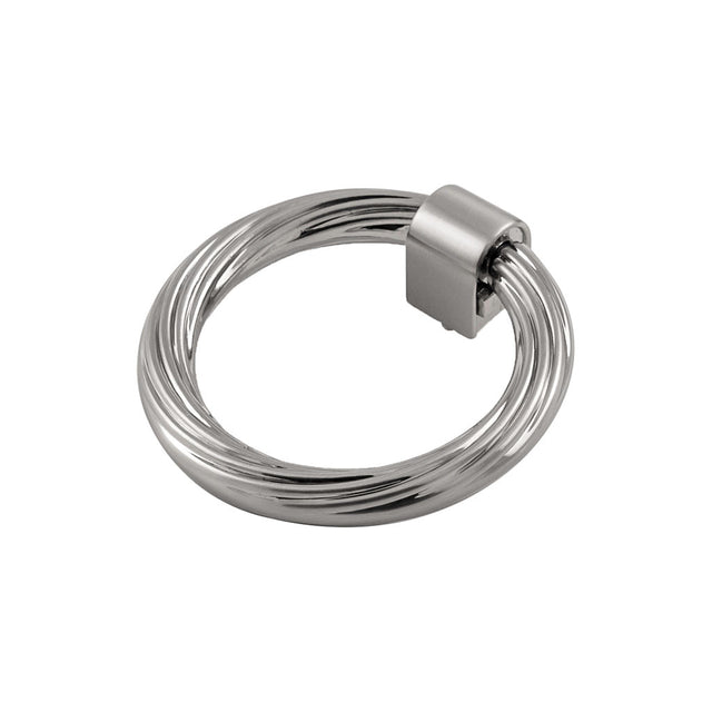 Belwith Keeler Bijou Sybil 2-3/4" Diameter Ring Pull in Satin Nickel B076986-SN