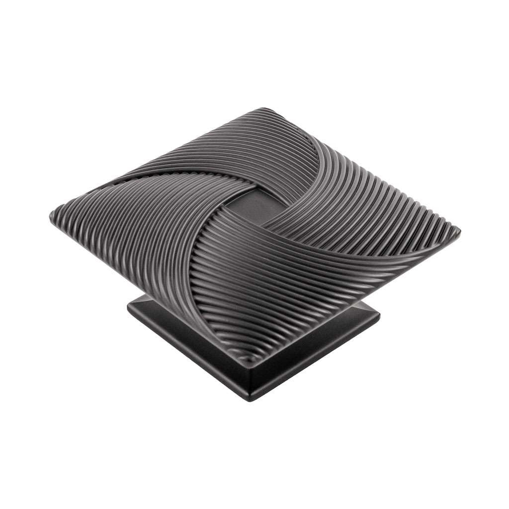 Belwith Keeler Bijou Tempest 3-1/2" Long Square Cabinet Knob in Matte Black B057801-MB