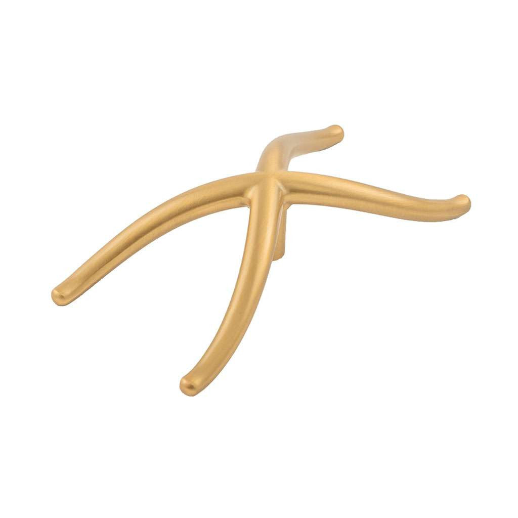 Belwith Keeler Bijou X 4-3/4" Long Cabinet Knob in Brushed Golden Brass B079063-BGB