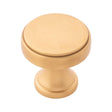 Belwith Keeler Brownstone 1-1/4" Diameter Cabinet Knob in Brushed Golden Brass B077459-BGB