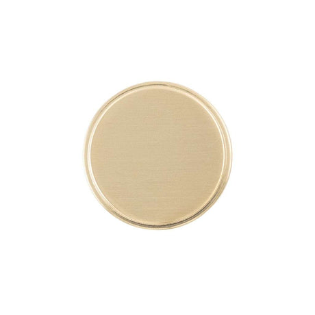 Belwith Keeler Brownstone 1-1/4" Diameter Cabinet Knob in Champagne Bronze B077459-CBZ Front View