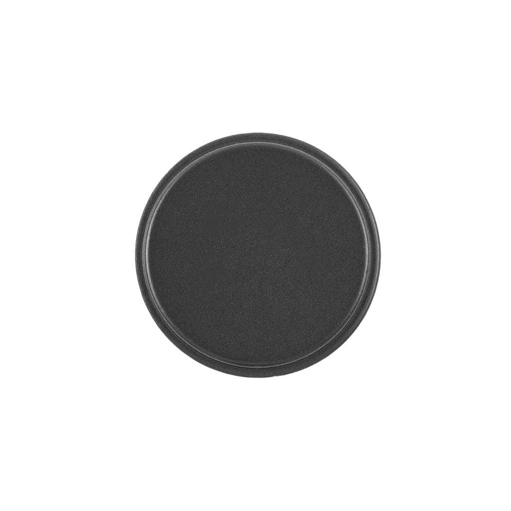 Belwith Keeler Brownstone 1-1/4" Diameter Cabinet Knob in Matte Black B077459-MB Front View
