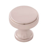 Belwith Keeler Brownstone 1-1/4" Diameter Cabinet Knob in Satin Nickel B077459-SN