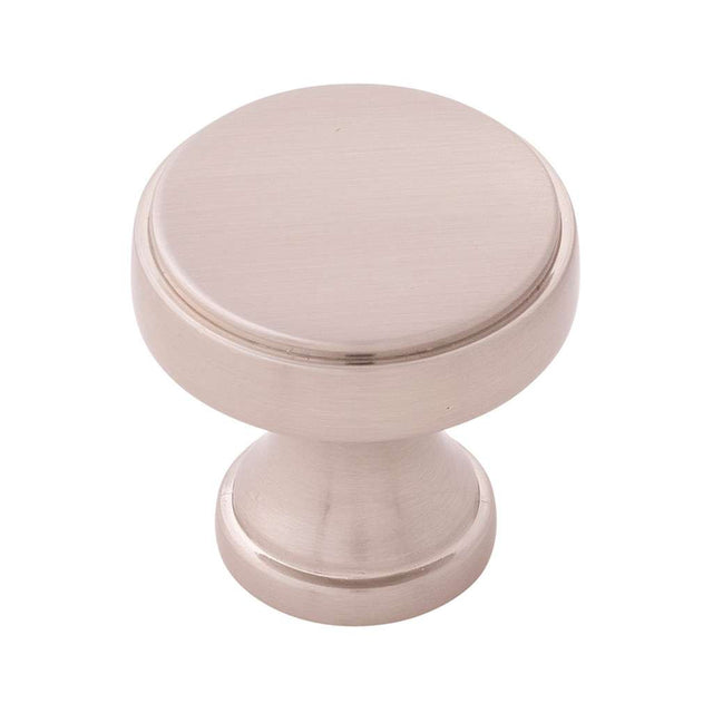 Belwith Keeler Brownstone 1-1/4" Diameter Cabinet Knob in Satin Nickel B077459-SN