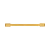 BELWITH KEELER Brownstone Appliance Pulls in Brushed Golden Brass 12" B078830-BGB Front View