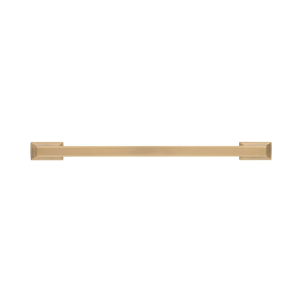 BELWITH KEELER Brownstone Appliance Pulls in Champagne Bronze 12" B078830-CBZ Front View