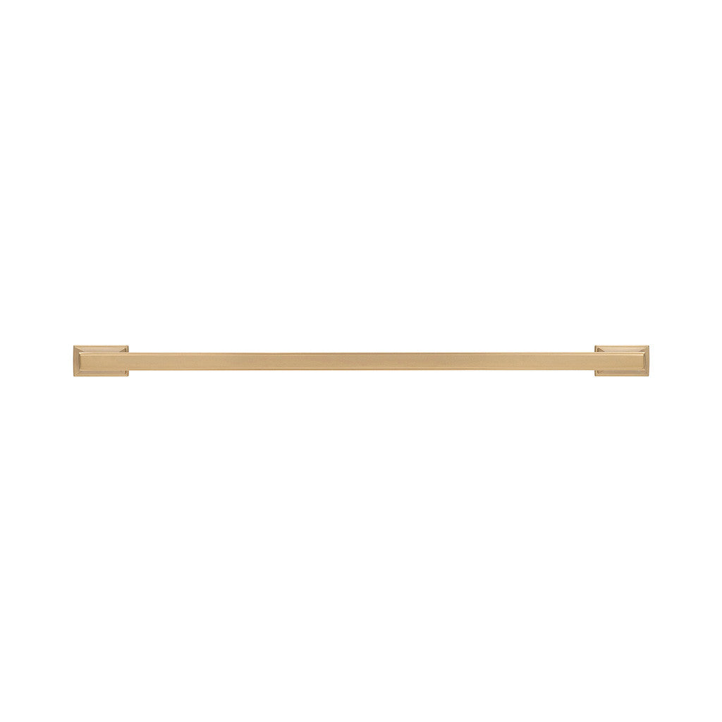 BELWITH KEELER Brownstone Appliance Pulls in Champagne Bronze 18" B078831-CBZ Front View