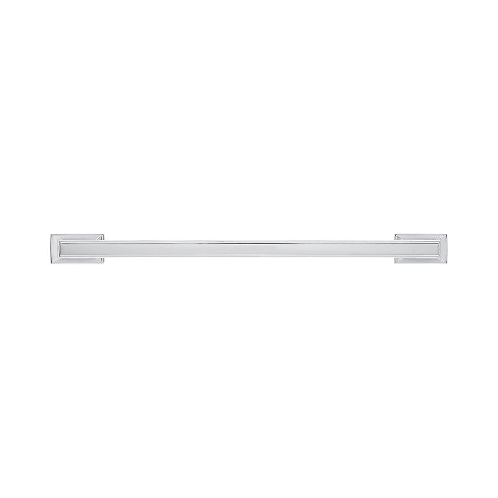 BELWITH KEELER Brownstone Appliance Pulls in Chrome 12" B078830-CH Front View