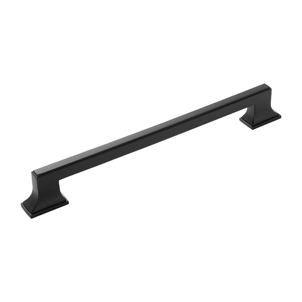 BELWITH KEELER Brownstone Appliance Pulls in Matte Black 12" B078830-MB