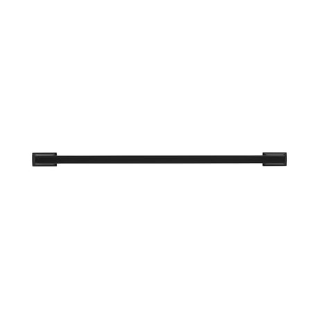BELWITH KEELER Brownstone Appliance Pulls in Matte Black 18" B078831-MB Front View