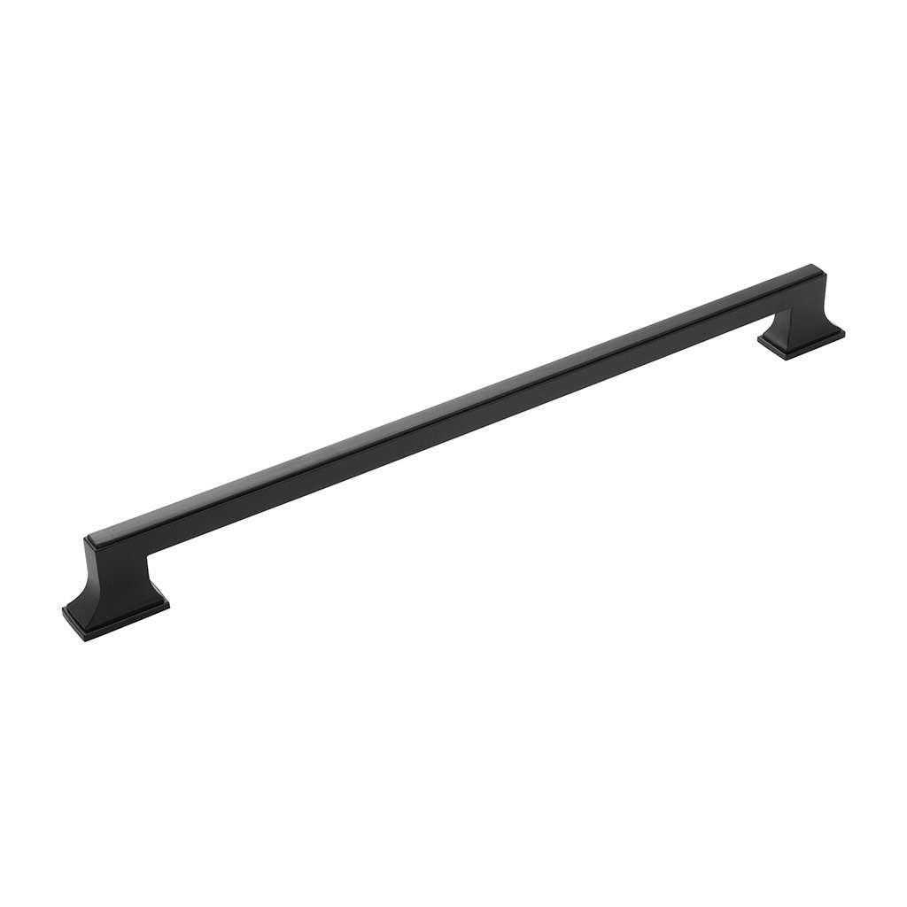 BELWITH KEELER Brownstone Appliance Pulls in Matte Black 18" B078831-MB