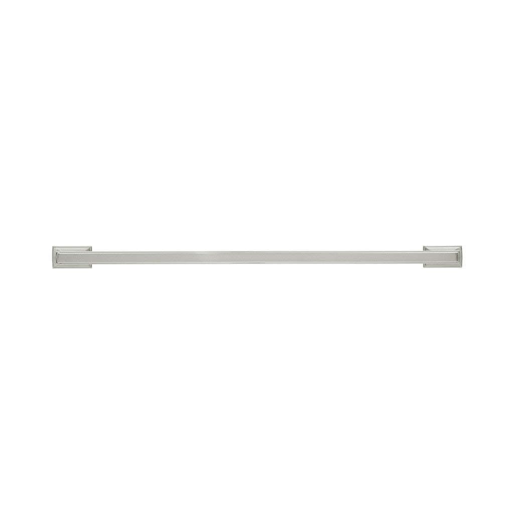 BELWITH KEELER Brownstone Appliance Pulls in Satin Nickel 18" B078831-SN Front View