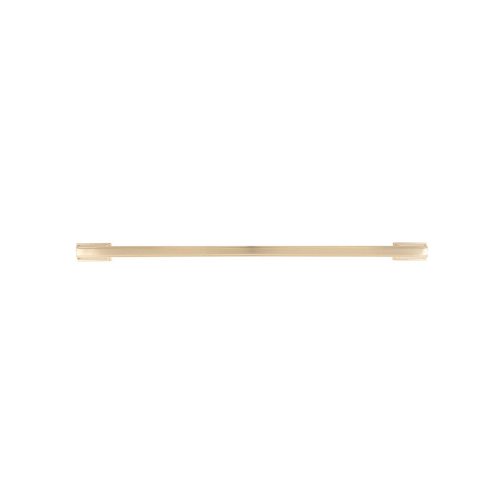 BELWITH KEELER Brownstone Handle Cabinet Pulls in Champagne Bronze 12" B077465-CBZ Front View