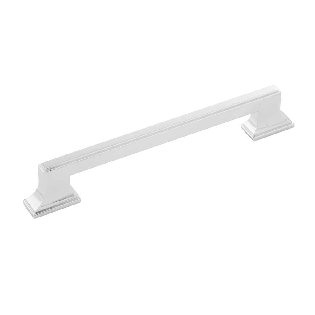 BELWITH KEELER Brownstone Handle Cabinet Pulls in Chrome 160mm B077463-CH
