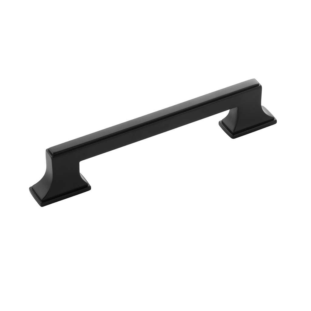 BELWITH KEELER Brownstone Handle Cabinet Pulls in Matte Black 128mm B077462-MB