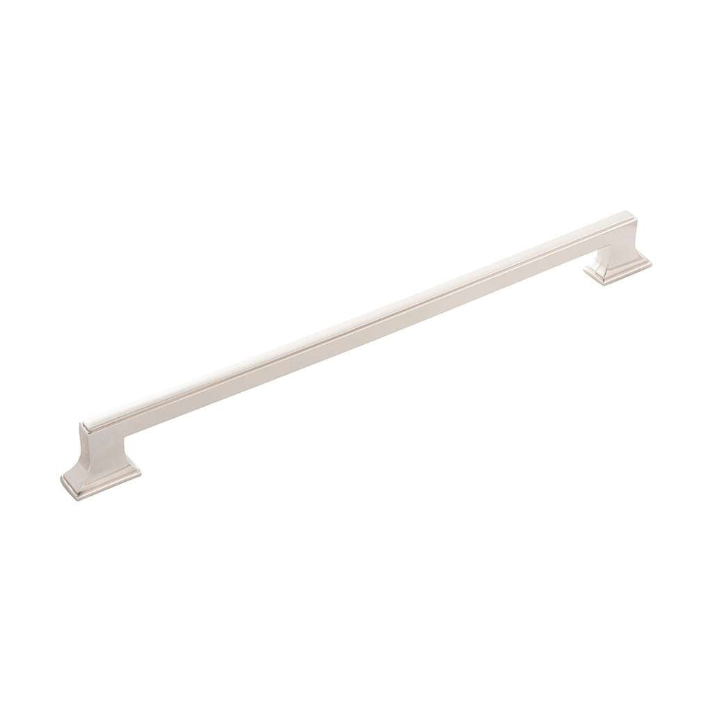 BELWITH KEELER Brownstone Handle Cabinet Pulls in Polished Nickel 12" B077465-14