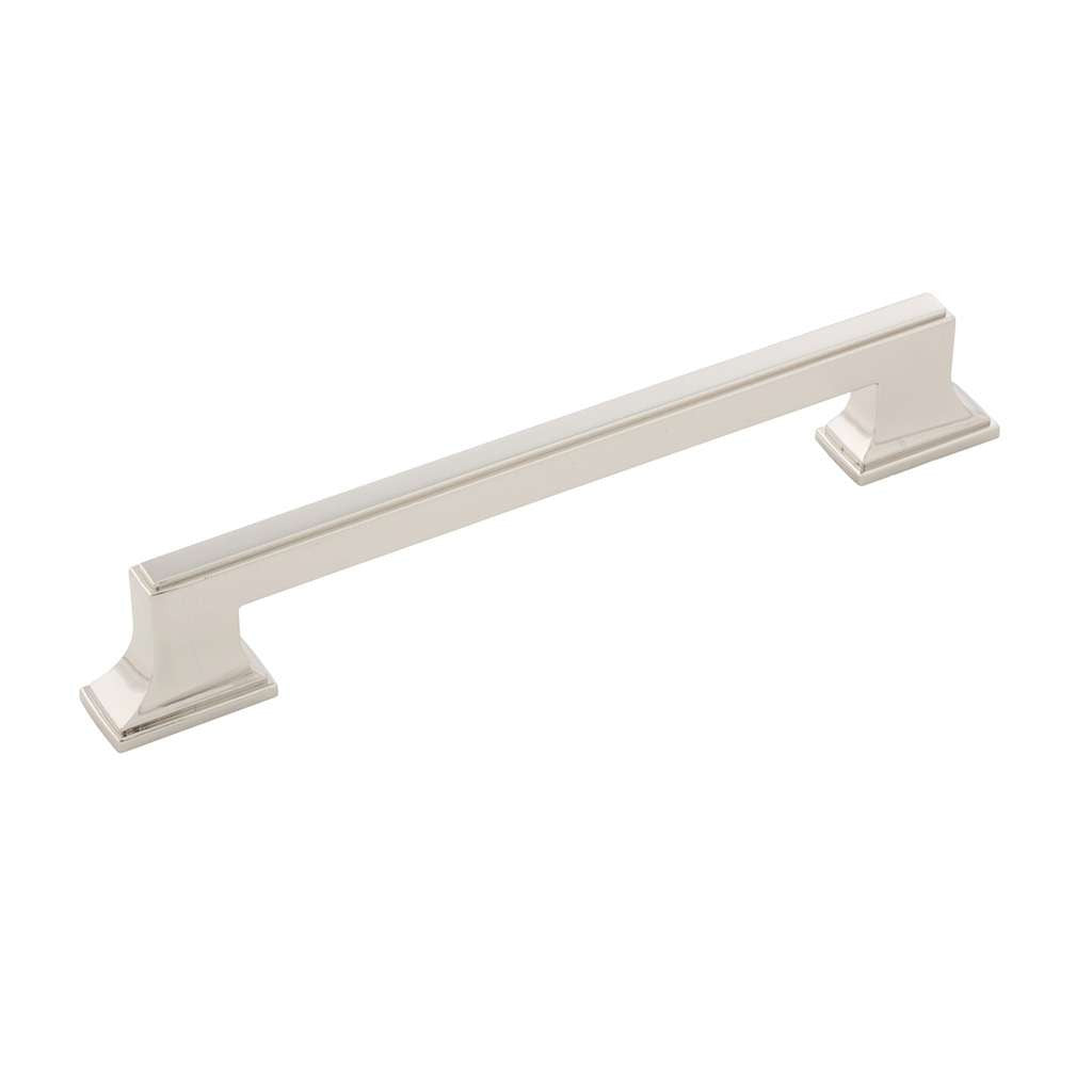 BELWITH KEELER Brownstone Handle Cabinet Pulls in Polished Nickel 160mm B077463-14