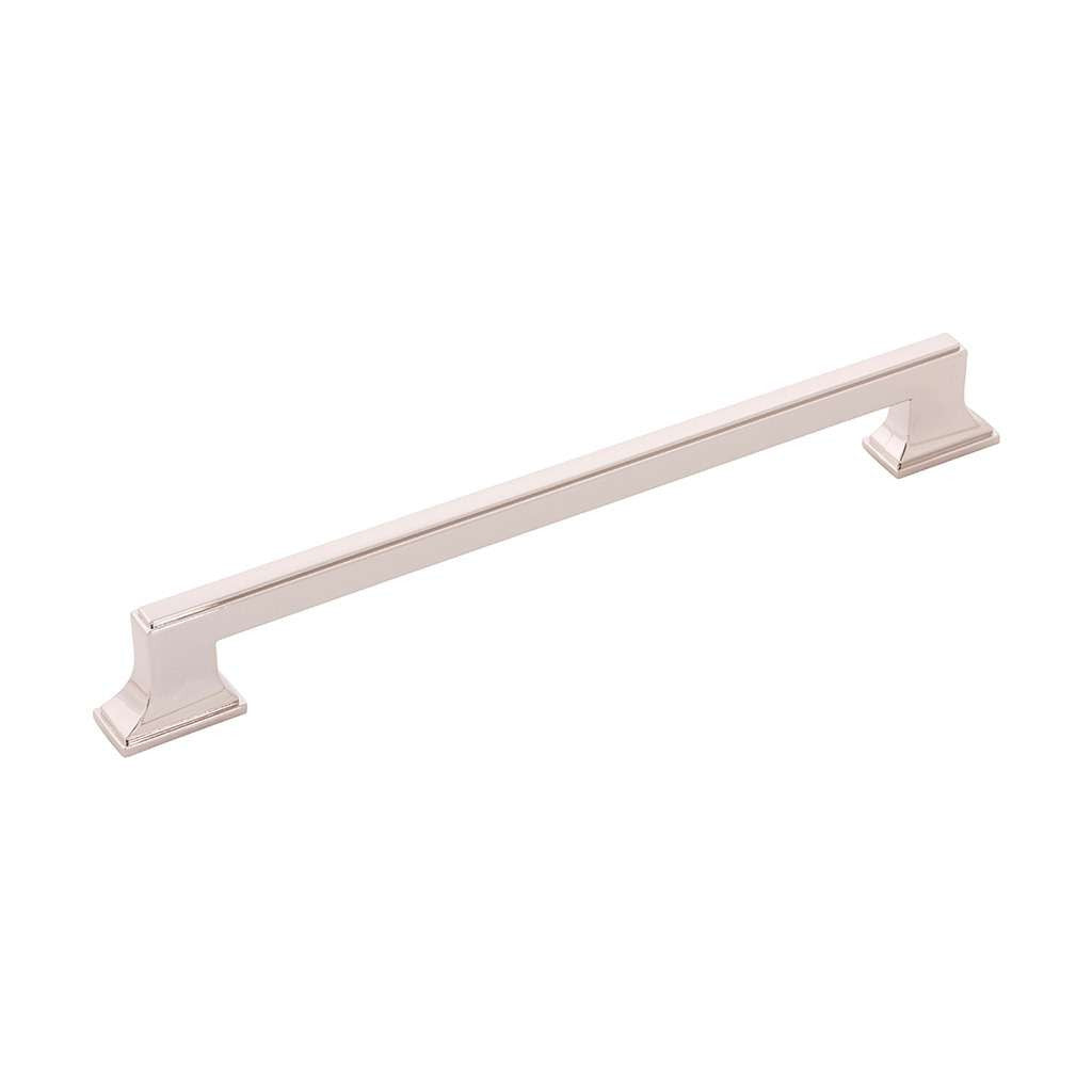BELWITH KEELER Brownstone Handle Cabinet Pulls in Polished Nickel 224mm B077464-14