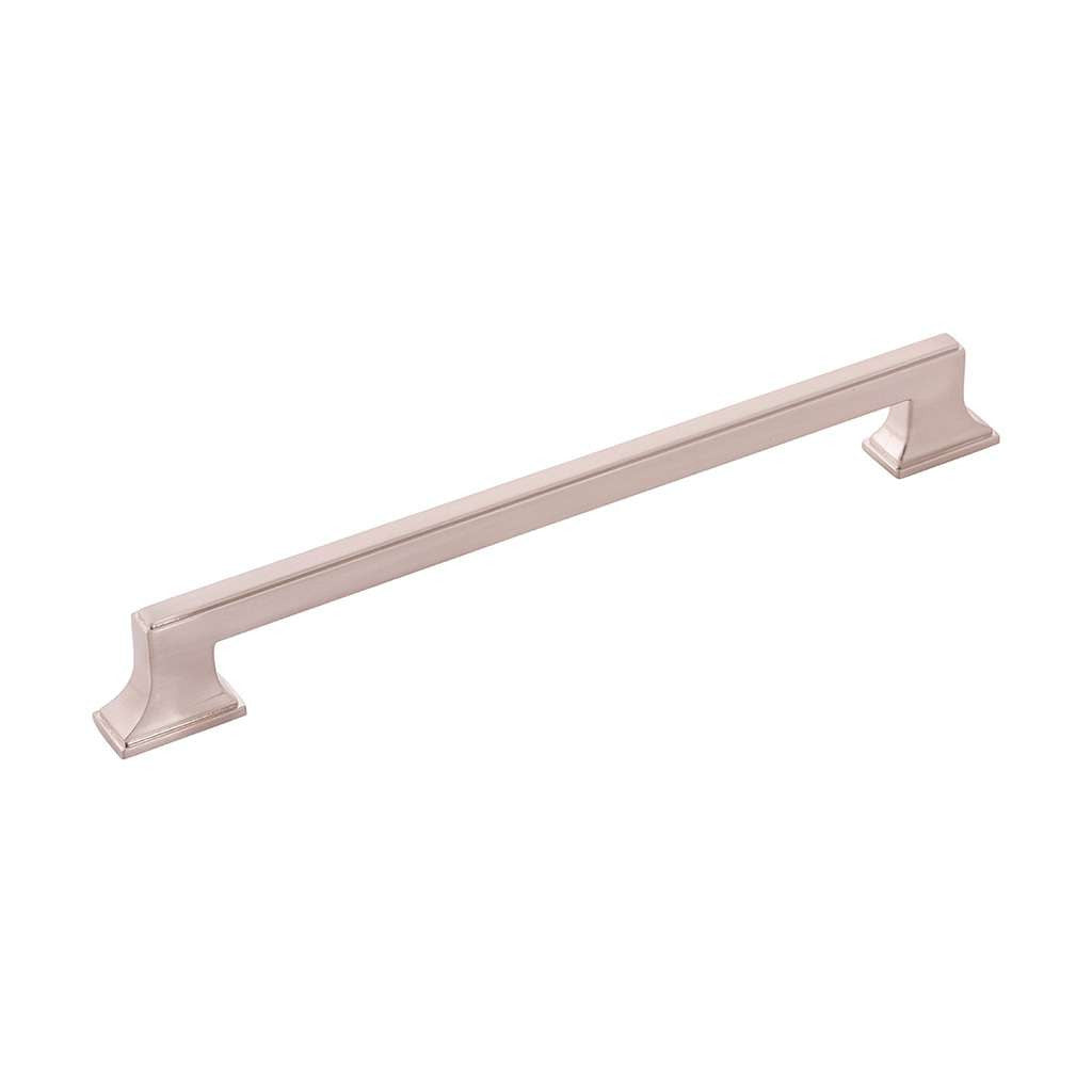 BELWITH KEELER Brownstone Handle Cabinet Pulls in Satin Nickel 224mm B077464-SN