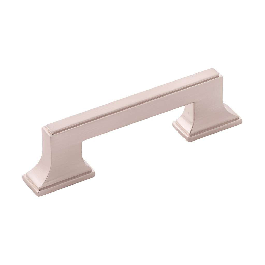 BELWITH KEELER Brownstone Handle Cabinet Pulls in Satin Nickel 3" 96mm B077461-SN