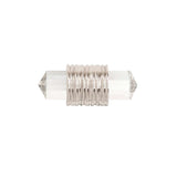 BELWITH KEELER Chrysalis 1-7/8" Long Glass T-Knob in Polished Nickel B076303GL-14 Front View